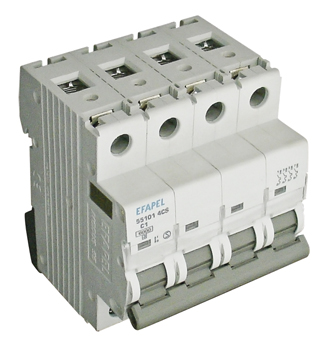 Disjoncteur MT - 4P - 6kA