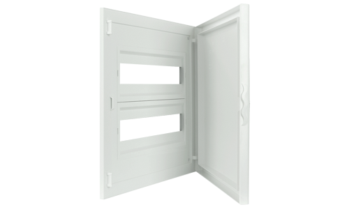 Interior y Puerta para Cuadro de Empotrar - 32 MÓDULOS (2×16)