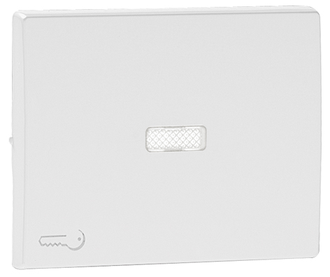 Rocker for Lighted Switches / Push-button with Lock Symbol